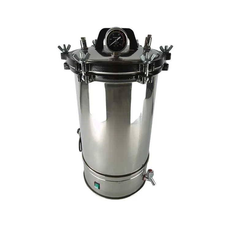 Medical Stainless Steel 18L Autoclave Automatic Portable Pressure Steam Sterilizer Autoclave