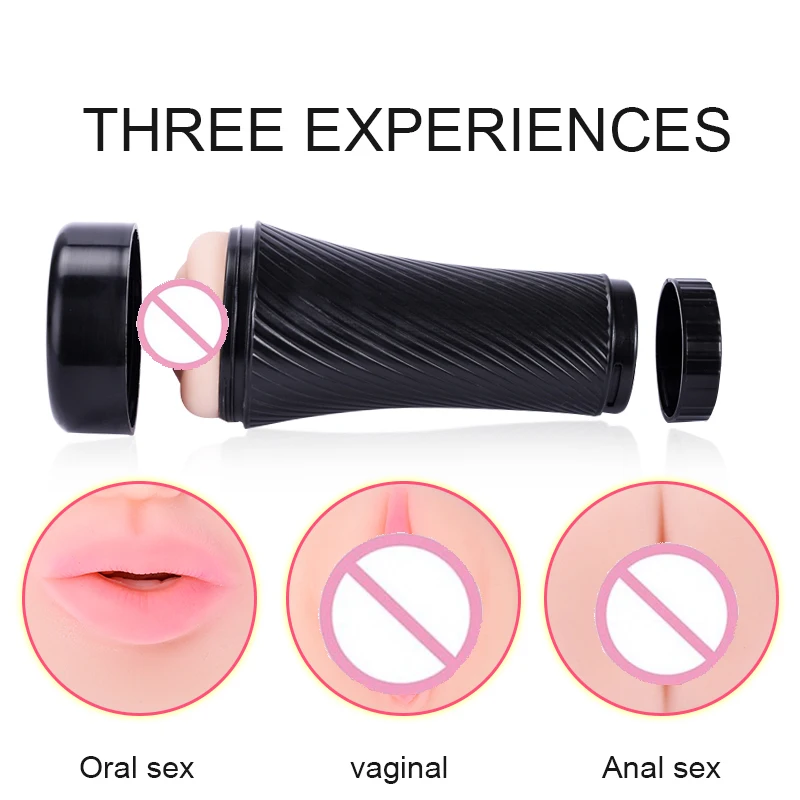 3D Realistic Vagina Adult Vagin Artificiel Men Masturbation Cup Male Sex Toys Masturbator
