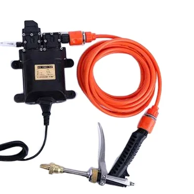 12v car washing water pump, high-pressure water gun for electric car washing machine, garden water gun