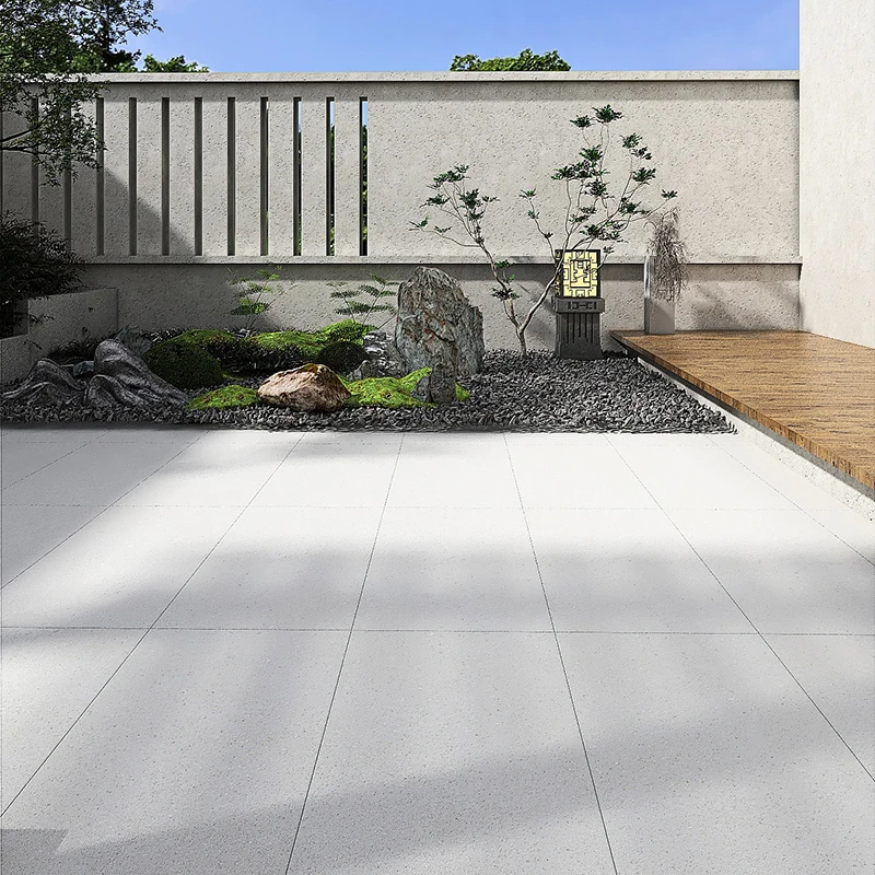 High Quality Gray Exterior Plaza Floor Granite Paving Stone Driveway Pavers Stone