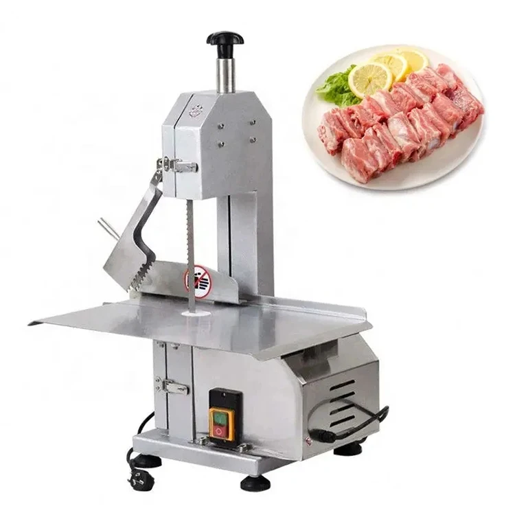 Electric Frozen Meat Bone Cutter, Industrial Meat Saw, Easy Operate
