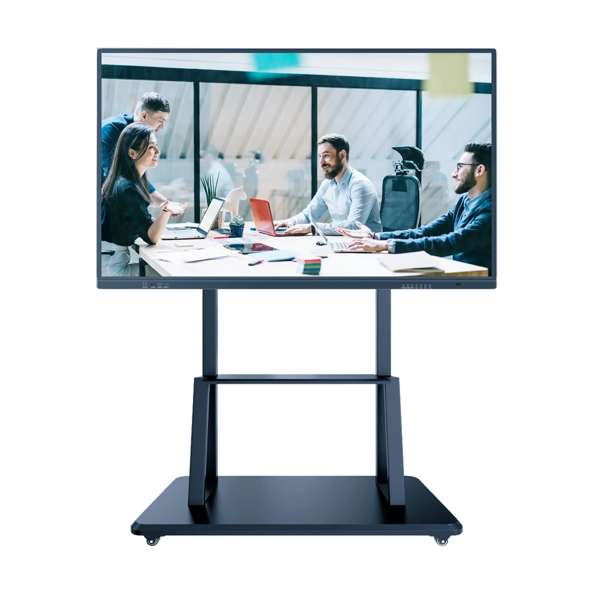 Крытый 86 дюймов 3840*2160 интерактивная доска Сенсорный Экран smart tv