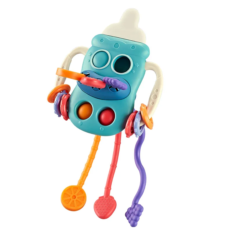 Baby Early Education Soft Grip Training Finger Pressing Soothing Funny Toys
