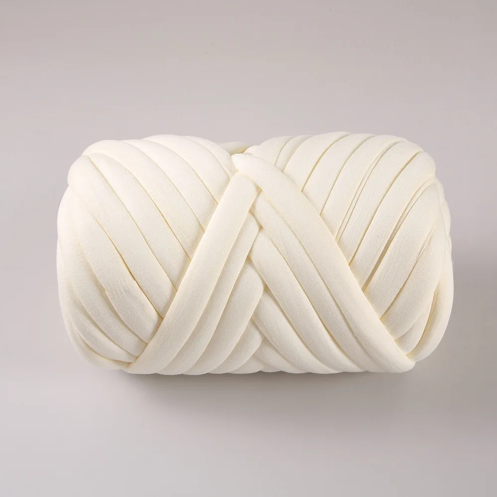 2.5cm big chunky yarn Tubular yarn giant yarn for cat nest Arm Knitting