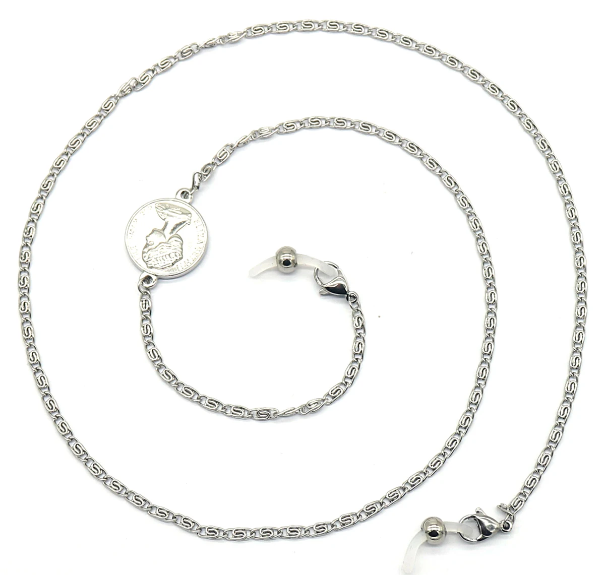 SGL026 Stainless Steel Queen Charm Eyeglasses Chain