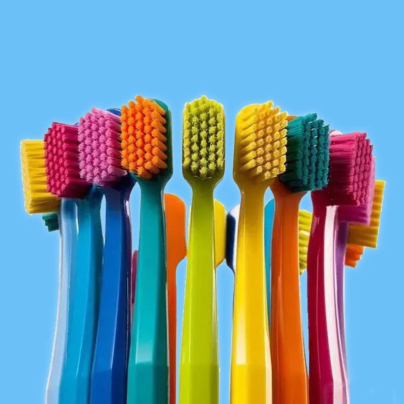 Oem Wholesale High Quality Bulk Plastic Eco Friendly Biodegradable Manual Adult Toothbrush Custom Toothbrushes With Logo