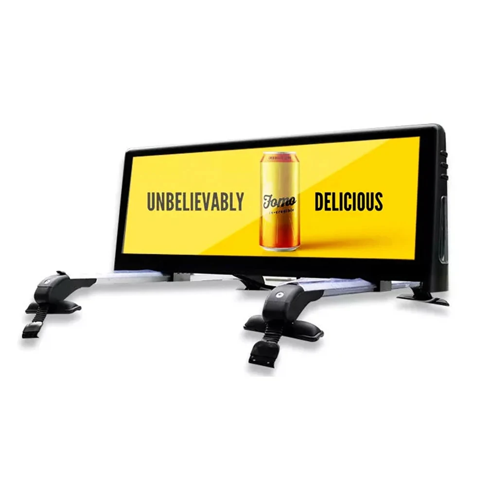 Led Display Top Taxi Waterproof Double Sided Advertising Led Display  P2/P2.5/P3/P4/P5 Taxi Led Sign Car Top Led Display Factory