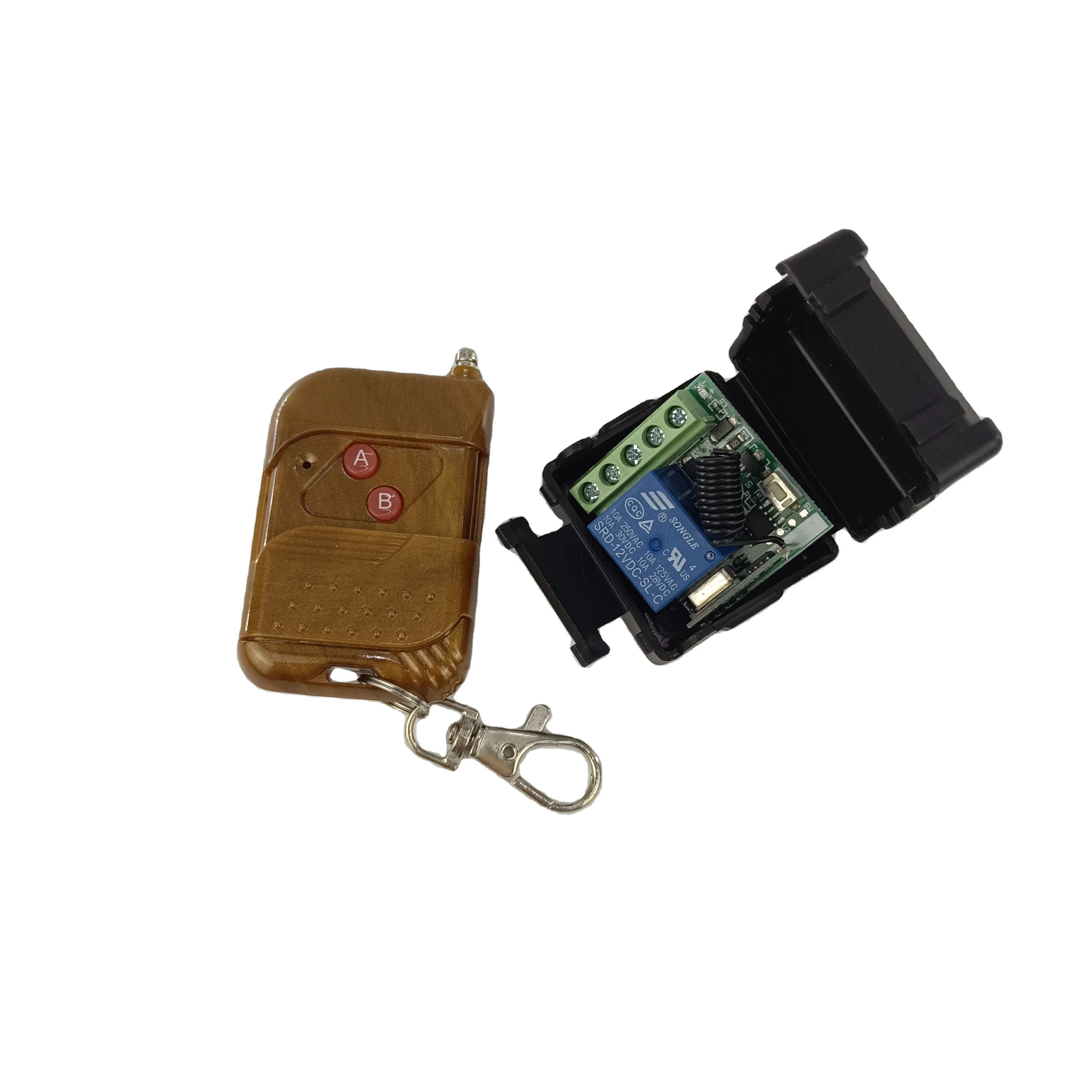 DC 12V 1CH universal rc car remote control Switch System 315 Mhz 2-Key Transmitter + Receiver