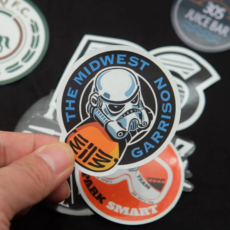 Art Half New Custom Vinyl Stickers Cartoon Anime Graffiti Stickers Waterproof Suitcase Notebook Skateboard Water Cup Stickers