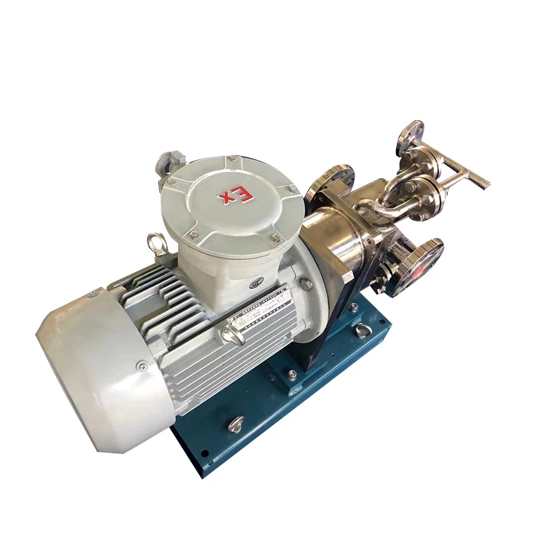 Factory Stainless steel gear pump asphalt paraffin resin high viscosity self-priming pump