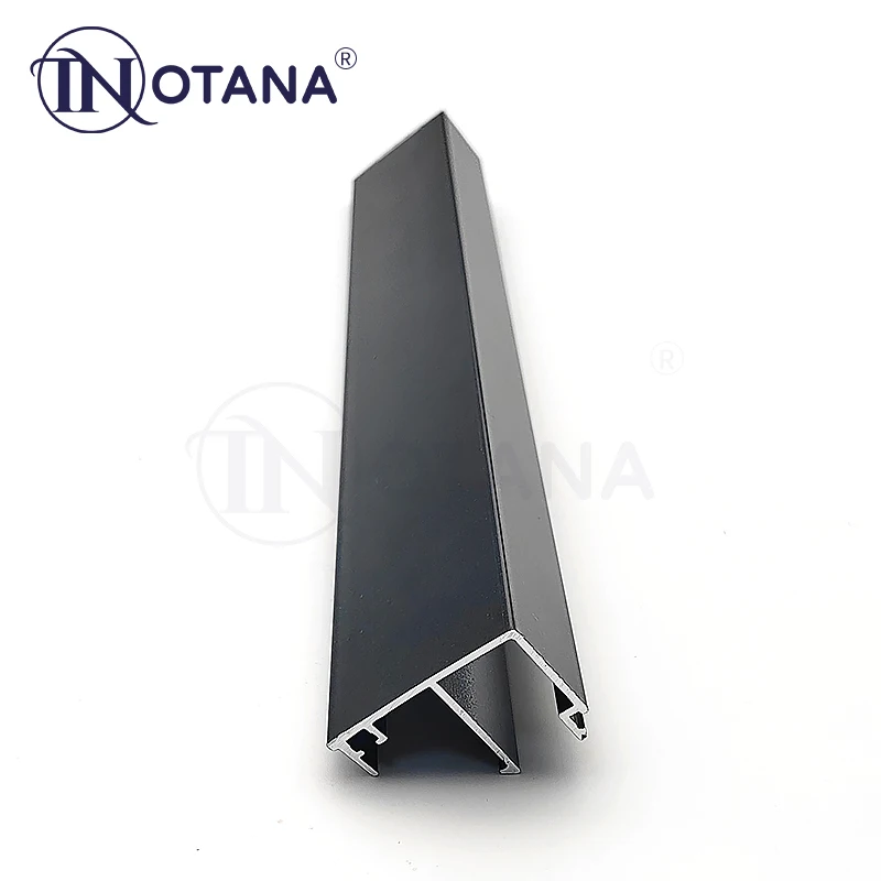 Aluminium window profiles European window 6063 extruded material powder coated profiles