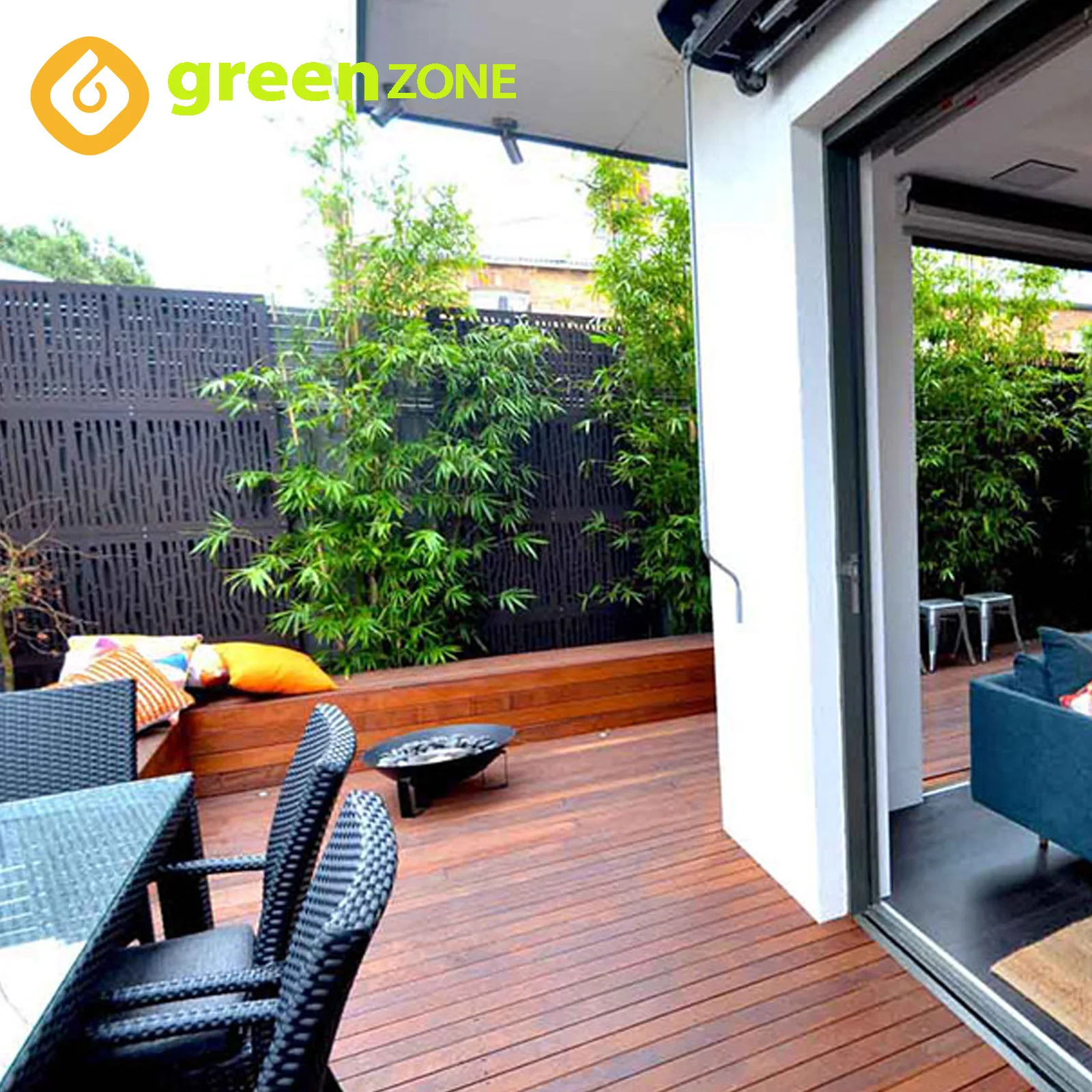 Outdoor Garden Apartment Small WPC Plastic Balcony Fence