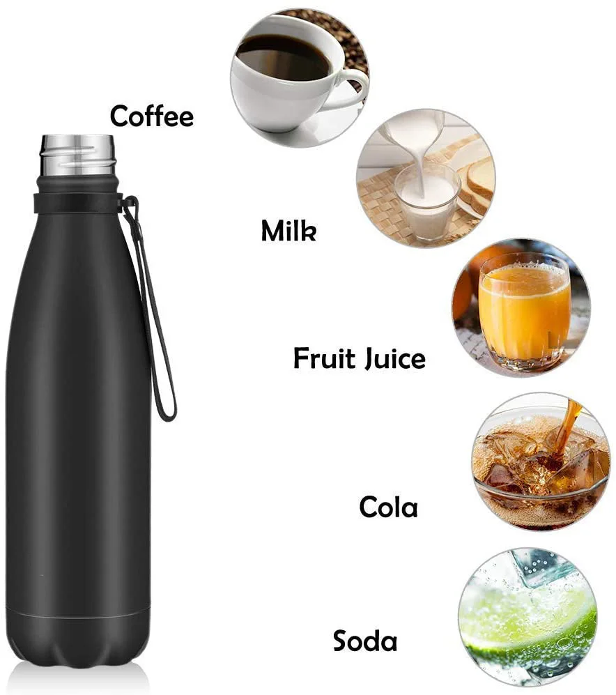 stainless steel  water flask powder coating colors double wall stainless steel tumbler with Custom Logo