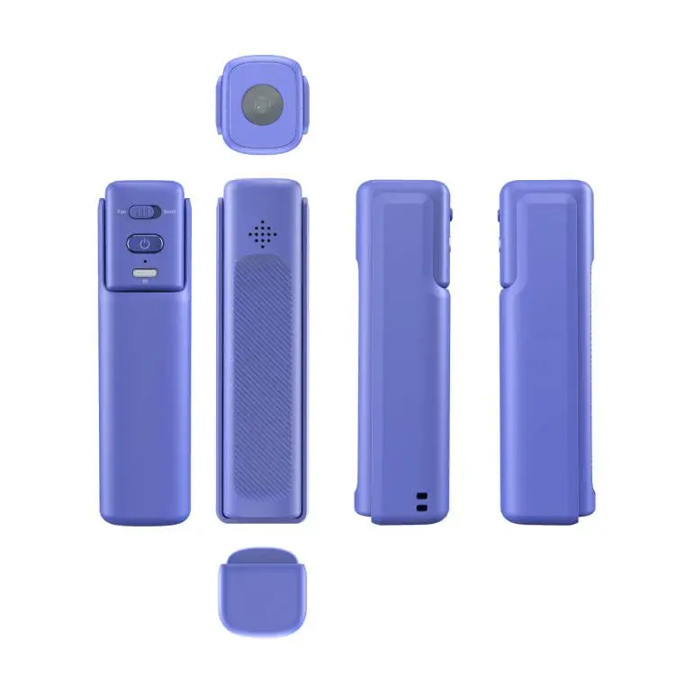 New folding rechargeable mini fan 4-in-1 air cooling fan portable power bank 1200mAh USB-C Input and Output