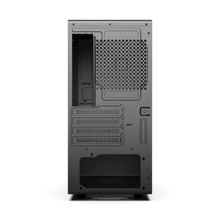 Customized Wholesale mATX Mini Tower Computer Cases Hinged Side Panel PC Chassis With Tempered Glass Panel