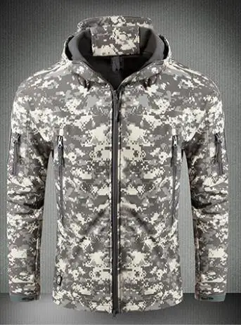 Tactical Waterproof jacket for men Army Camouflage coat Windbreaker Jackets Military uniform