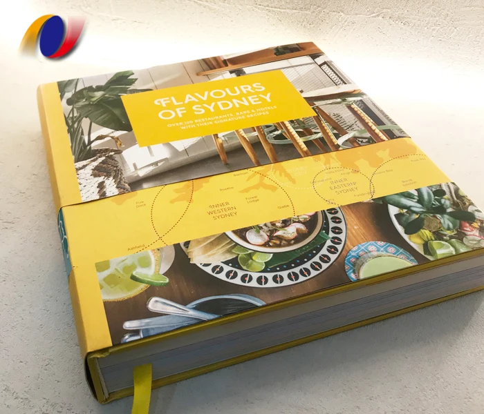 Printing Custom Menu Cooking Recipe Book Hard Cover Cook Book