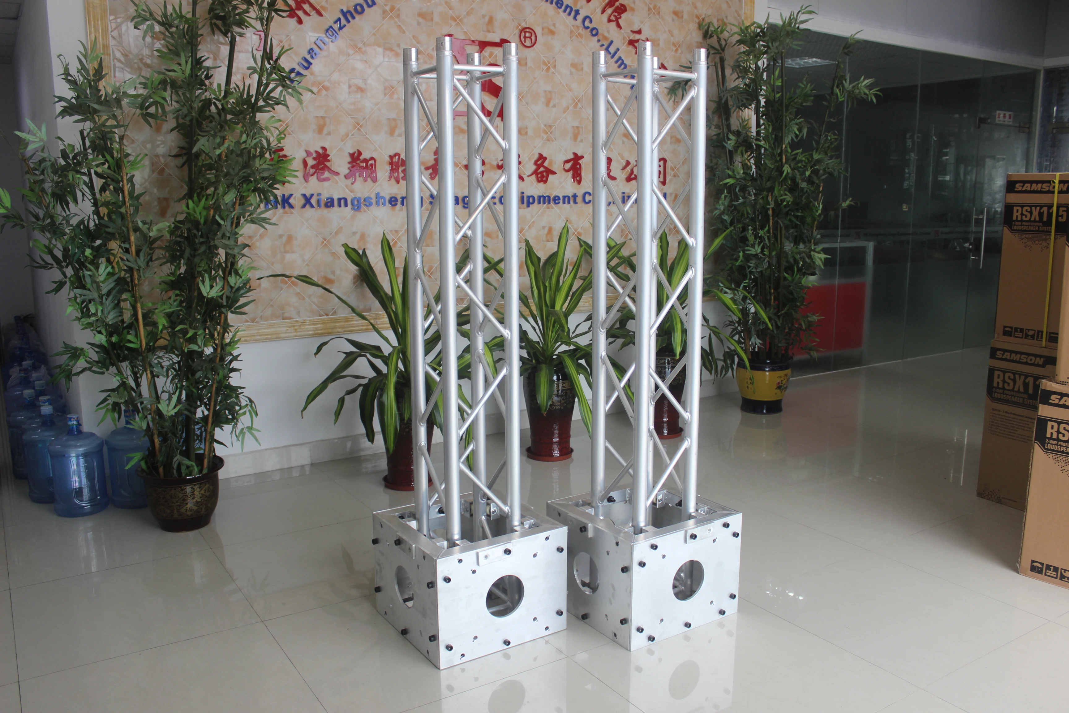 Exhibition Event Aluminum Truss Lighting Spigot Truss Accessories Sleeve Block