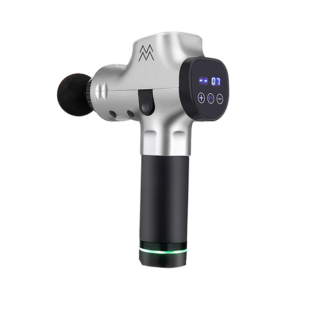 Therapy Fascia Massager Gun Deep Percussion Power Vibration Muscle Relax Sports Massage Gun Cordless Massager Gun