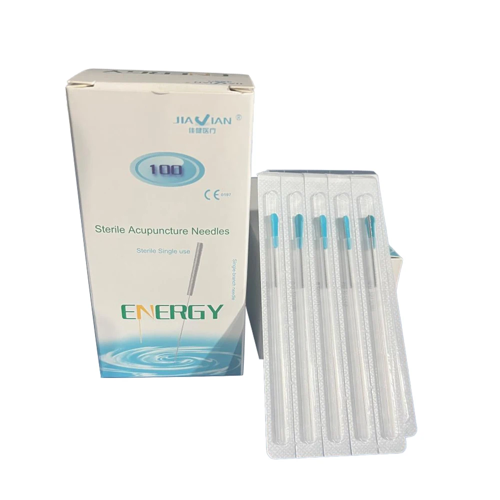 Good Quality Factory Price OEM Chinese Traditional Disposable Sterile Acupuncture Needle with Tube