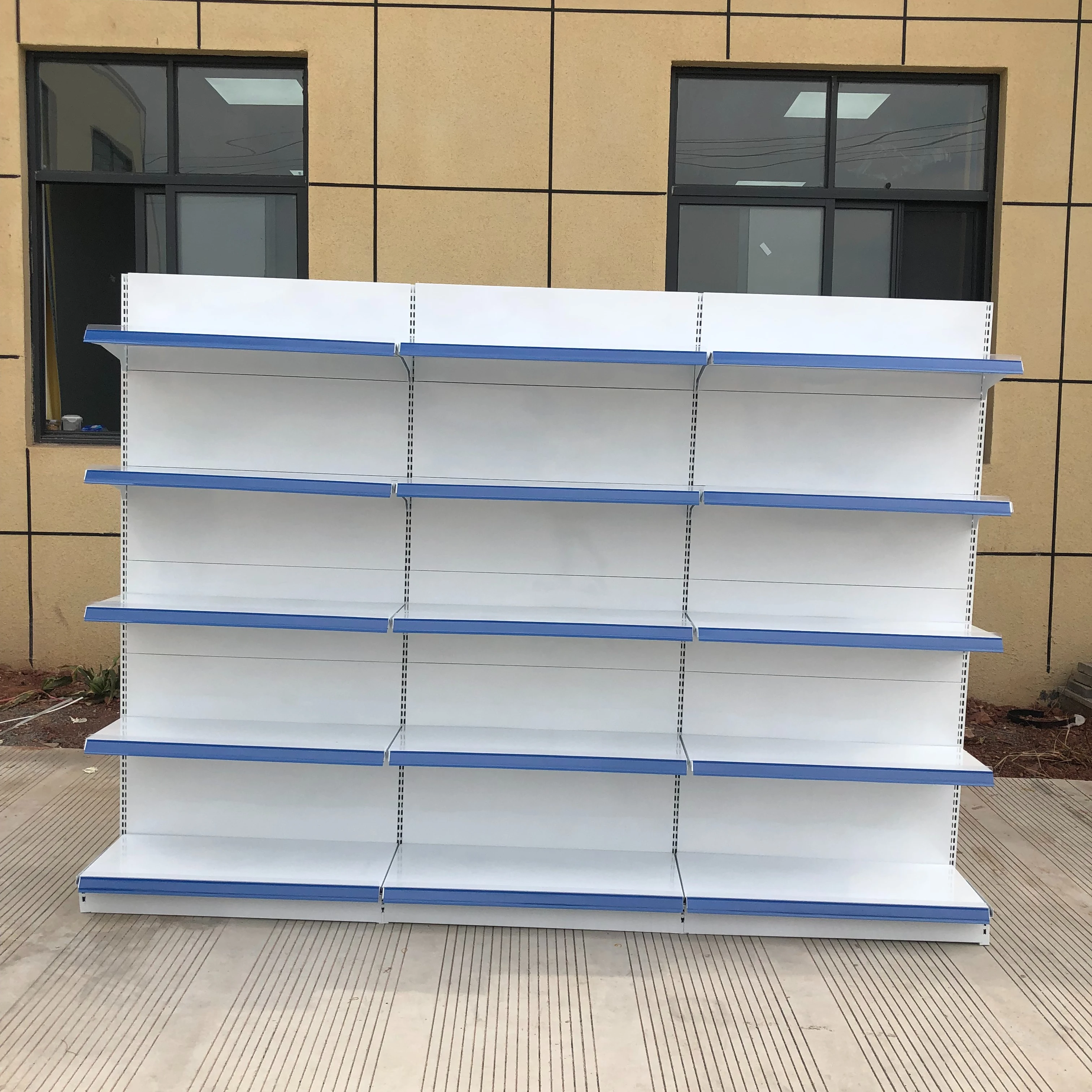White heavy supermarket shelf display racks sell metal store shelves display racks snack accessories shelf in supermarket