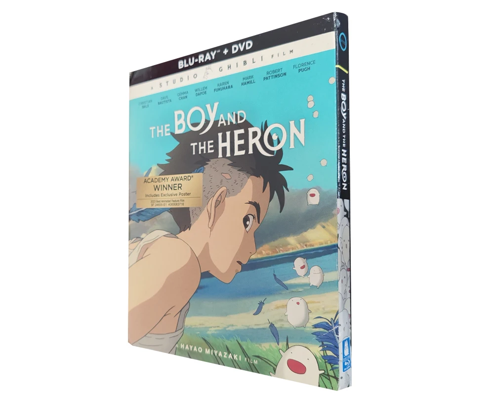 «Мальчик и цапля» синий луч версия 2 диска Заводская оптовая продажа лидер продаж DVD фильмы сериалы на Amazo eBay бесплатная доставка