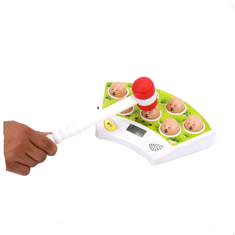 
Factory Directly Sell Children Musical Electric Mini Hit The Gopher Toy Hitting Gopher Game Machine 