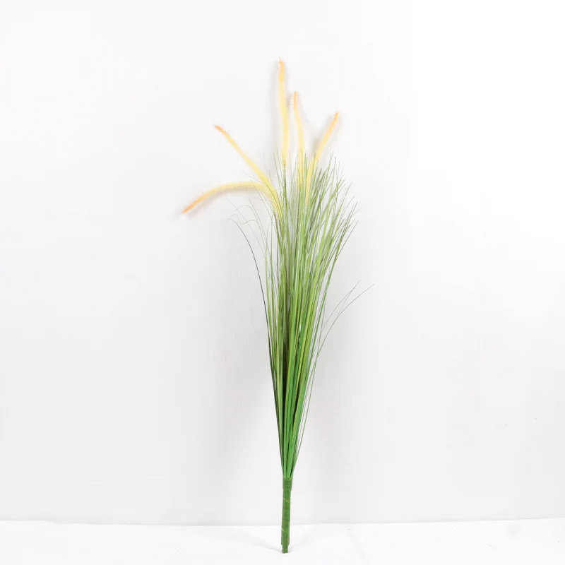 Artificial Plant Factory Wholesale Artificial Setaria Viridis Bonsai Clothing Store
