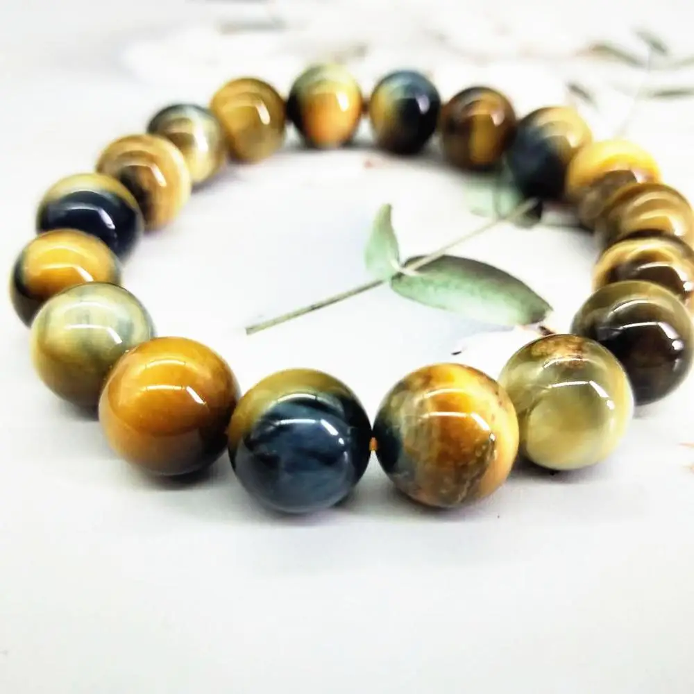 Woman jewelry crystal bracelets natural dream tiger eye stone beaded bracelet forwedding souvenirs for guests