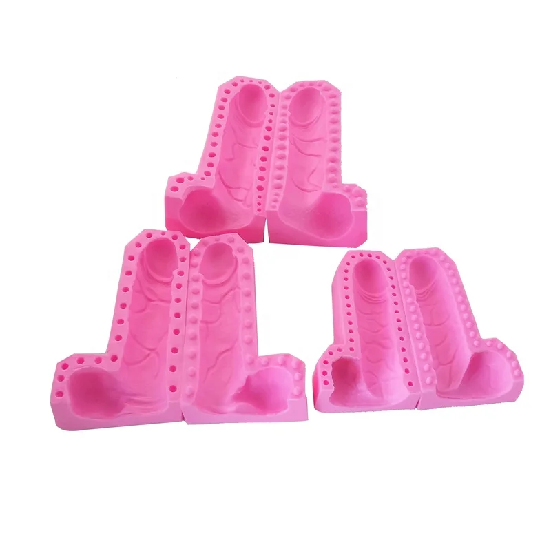 Высококачественная форма из жидкого силикона 3d изготовление пениса силиконовая для конфета шоколада