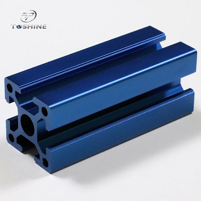 Низкая цена 40X40 алюминиевая стойка автоматическое оборудование Т-образный профиль экструдированная рама