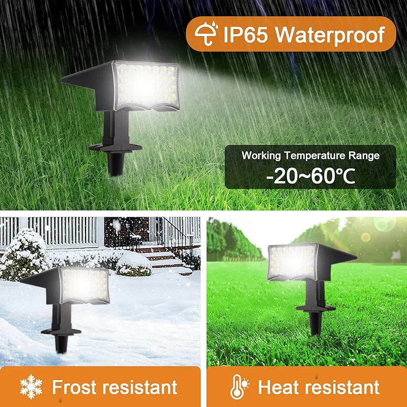 Waterproof Solar Powered LED Lawn Spot Light Garden Solar Light Outdoor Solar garden light