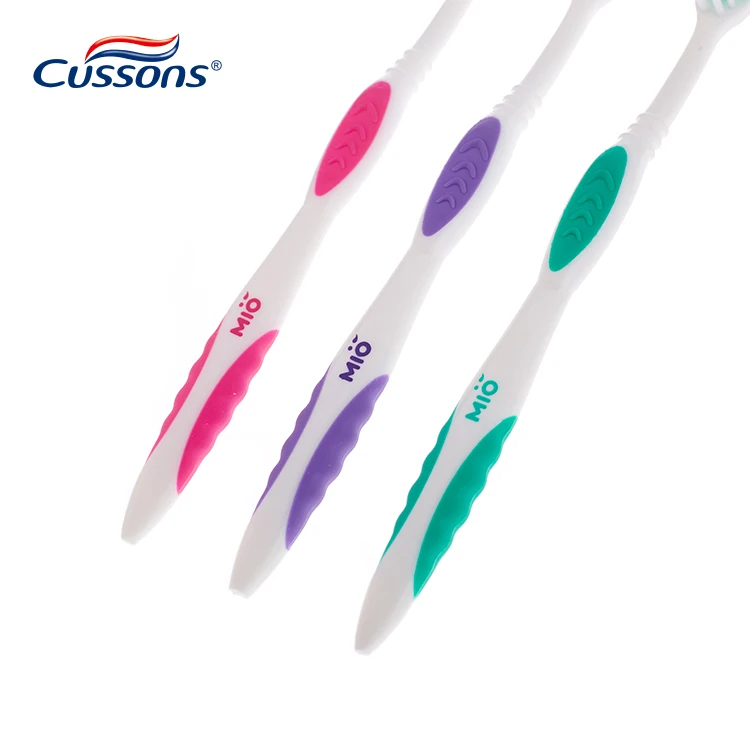 Yangzhou doll wholesale plastic ultra soft bristles plastic nano toothbrush