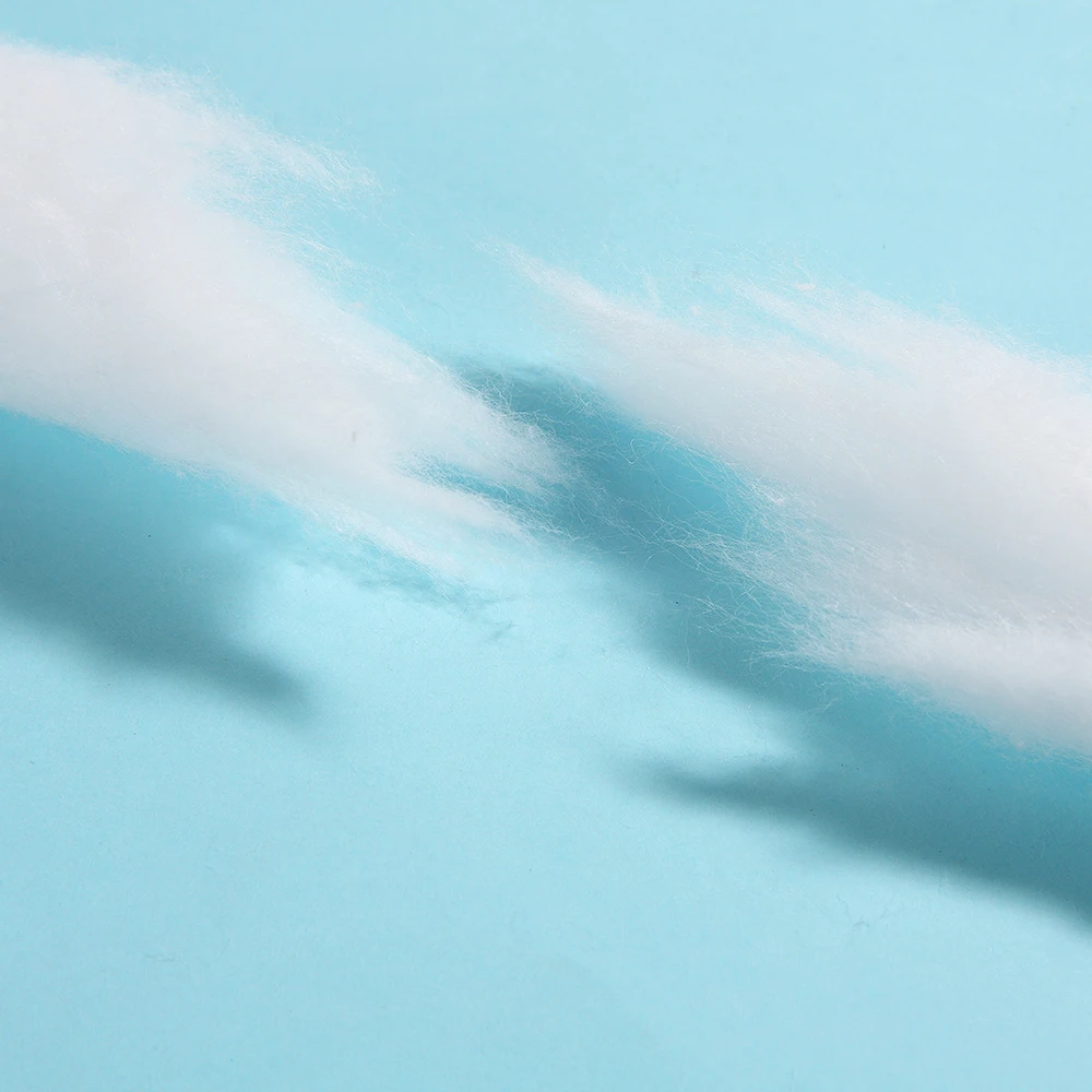 
Customized Size Approved Soft Medical Absorbent 100% Pure Cotton Sliver For Cotton Swabs 