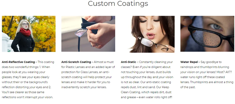 photochromic 1.59 pc polycarbonate lens hmc eyeglasses lenses