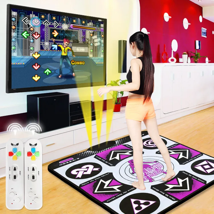 
Wireless 11mm Dancing Machine Single Tv Interface Computer Play Game Dancing Mat 