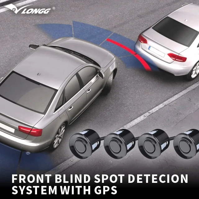 OE Grade Universal Car Front Parking Sensor 4 sensors with GPS Speed Sensor Car Reversing Aid