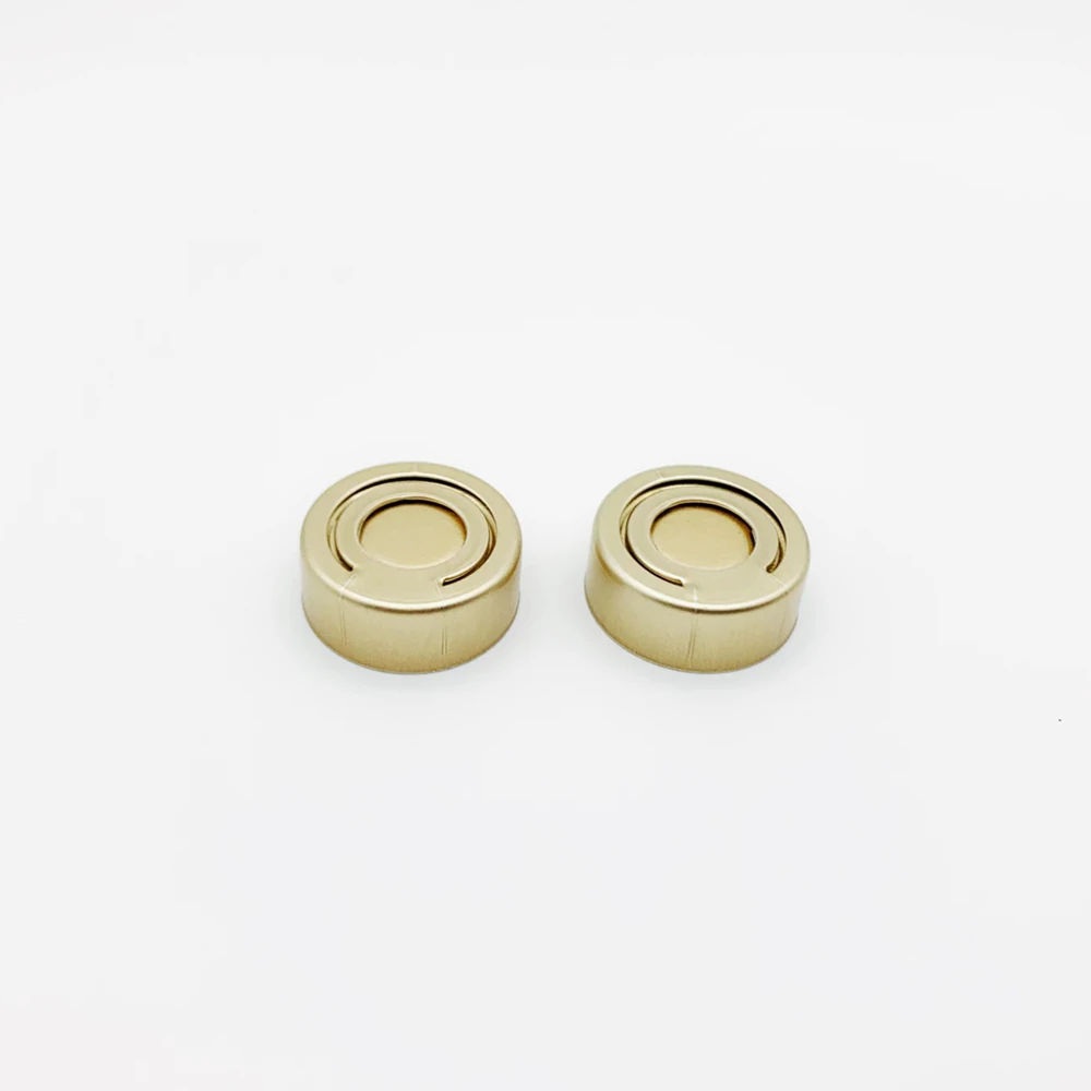 pharmaceutical aluminium caps /seal  with pull ring