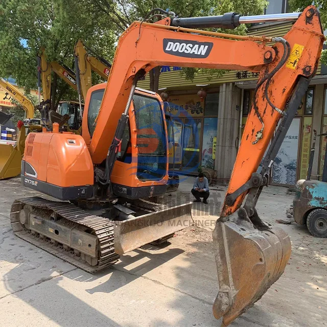 Doosan DX75LC-9C экскаватор 7 тонн 5 корейский мини-гидравлический низкая цена распродажа Komatsu Make Yanmar насос для двигателя