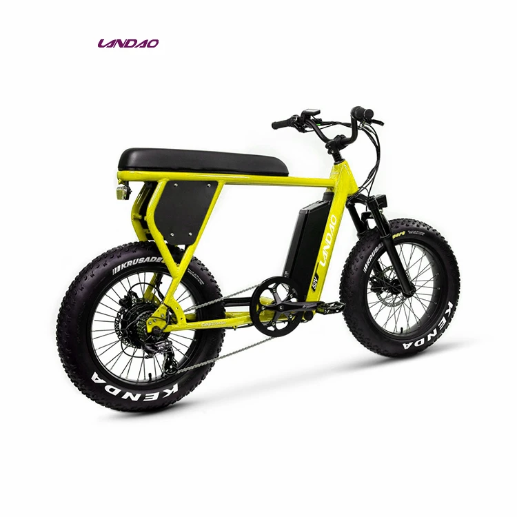2022 landao bicycle lithium battery Al alloy frame 500w brushless motor electric fat bike made in China juice ebike