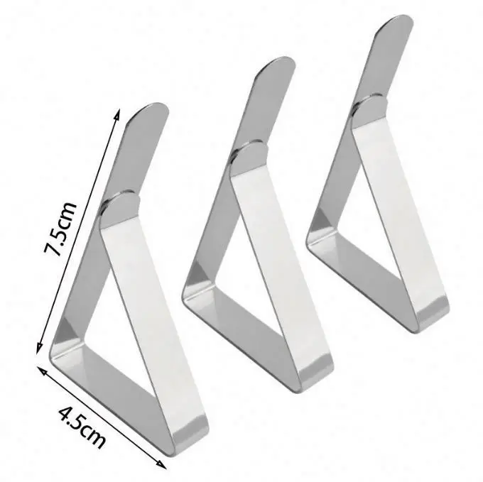 Heavy Duty Picnic Table Clips Stainless Steel  Cloth Cover Clamps  Holders Ideal  Restaurant Picnics Marque