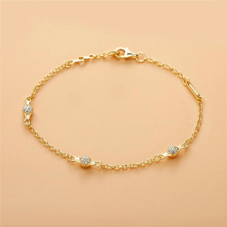 New product modern lovepods curb chain silver bracelet 925 sterling