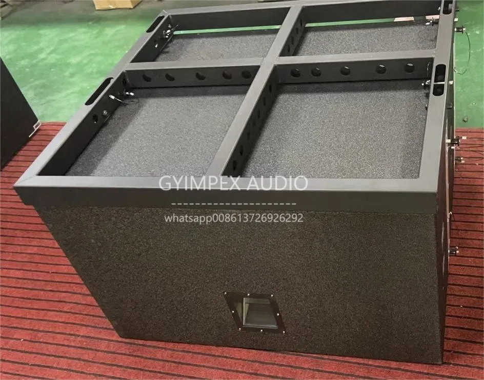 GYIMPEX Factory Professional Dj Equipment V218S SubWoofer dual 18inch 1600W Powerfull Bass Subwoofer Speaker Passive Subwoofer