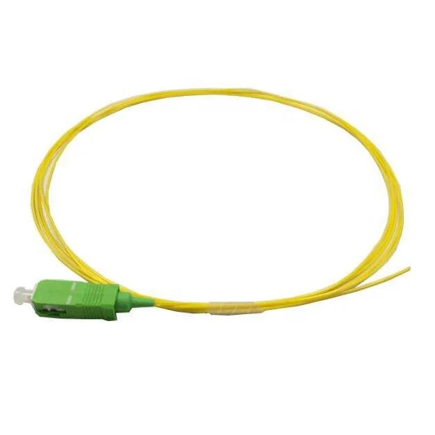 Factory Customization Single Mode  Multi-mode Simplex LSZH G657A Fiber Pigtail SC APC/UPC 0.9mm/2.0mm/3.0mm Fiber Pigtail
