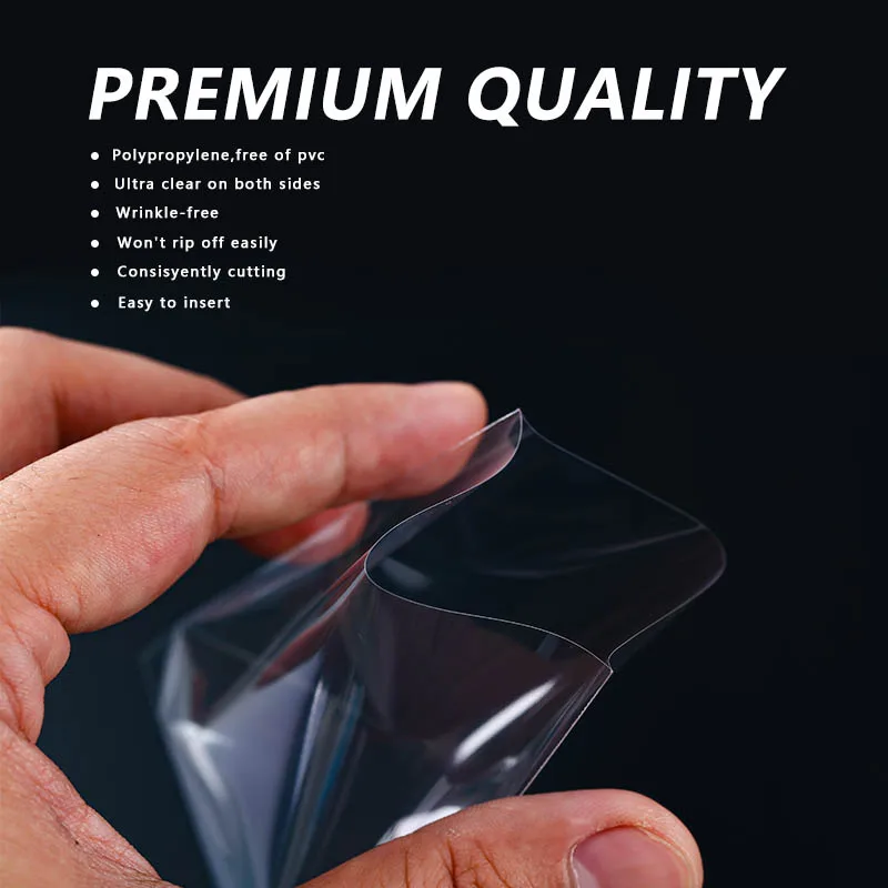 Tcg Graded Penny Standard Matte PSA  Anime Printed Sports Perfect Fit Clear Mtg Game Pakemon Yugioh Trading Card Sleeves