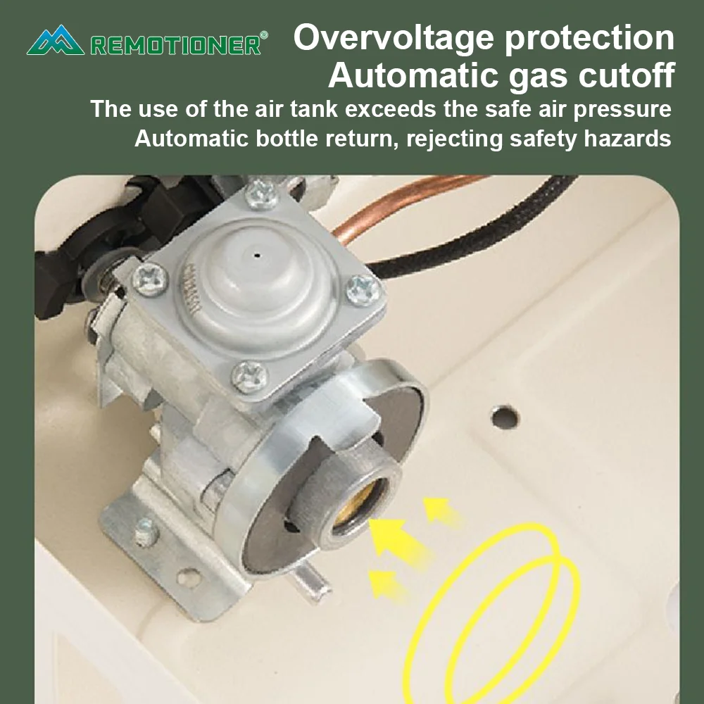 Camping Picnic Emergency Portable Butane Cookware Stove Small Square Mini Cas Stove