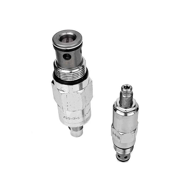 Threaded cartridge valves motion control valves Low order quantity High efficiency CBV1-12-S-0-A-50 Hydraulic valve