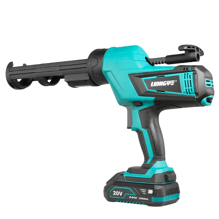 Liangye LGG777-1A профессиональный гладкий силиконовый инструмент мастичный пистолет на батарейках с регулируемой скоростью