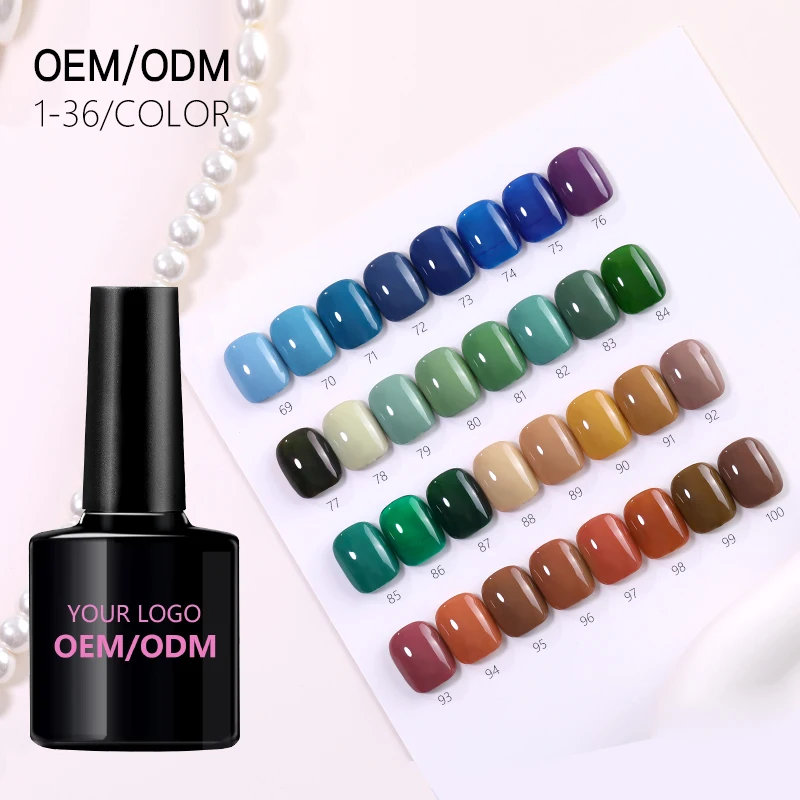 Factory Nail Art 15 Ml Enamels Odorless Hema Free Uv Gel Nail Polish Wholesale Vegan Resin Acrylic Nail Polish Prices 15ML
