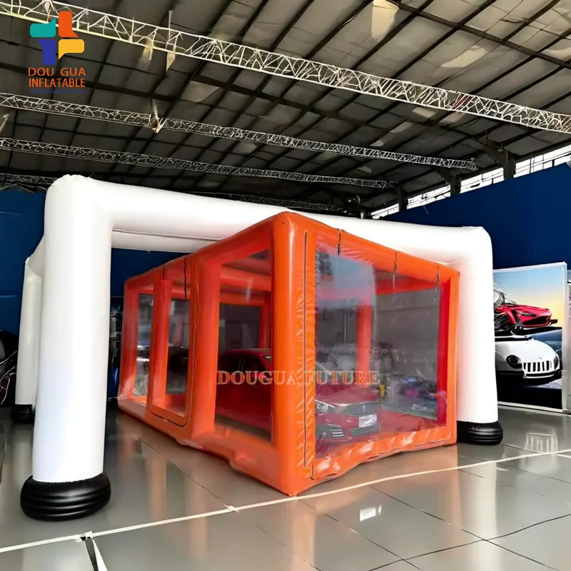 Portable Inflatable Car Garage tent Cover Inflatable Car Display tent  outdoor car storage bubble